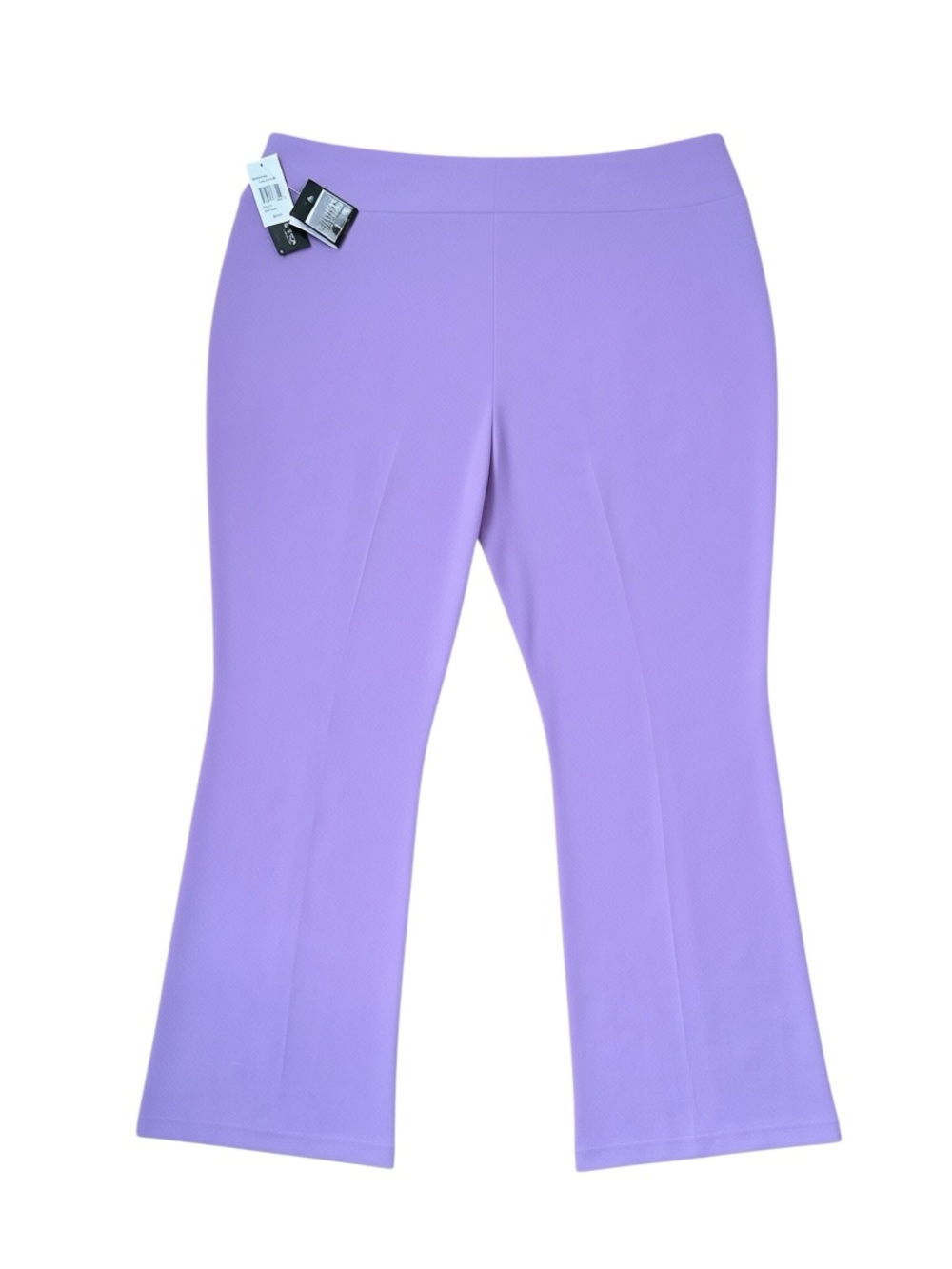 Soho Apparel Lavender Boot-Cut Pants w/ Front Crease W:22” R:13” I:32” RT $60 - Picture 2 of 4
